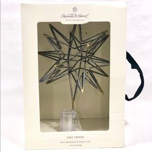 Hearth & Hand Metal Star Christmas Tree Topper